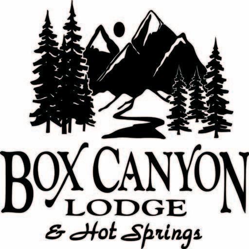 Box Canyon Lodge  and  Hot Springs Logo
