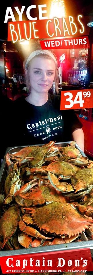 Captain Don S Seafood Restaurant In Harrisburg Pa 17111 Business Features