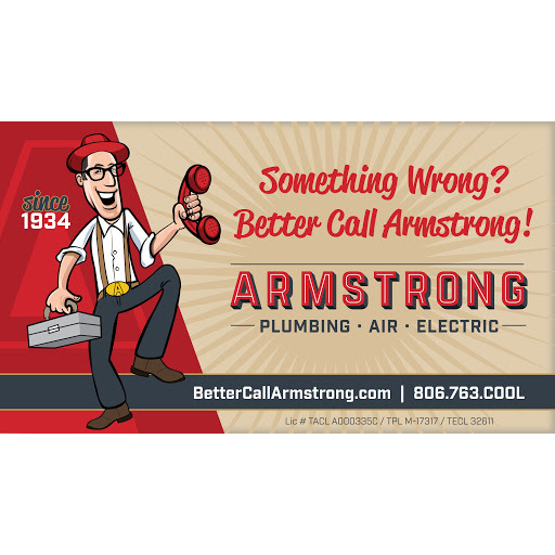 Armstrong Plumbing, Air & Electric Logo