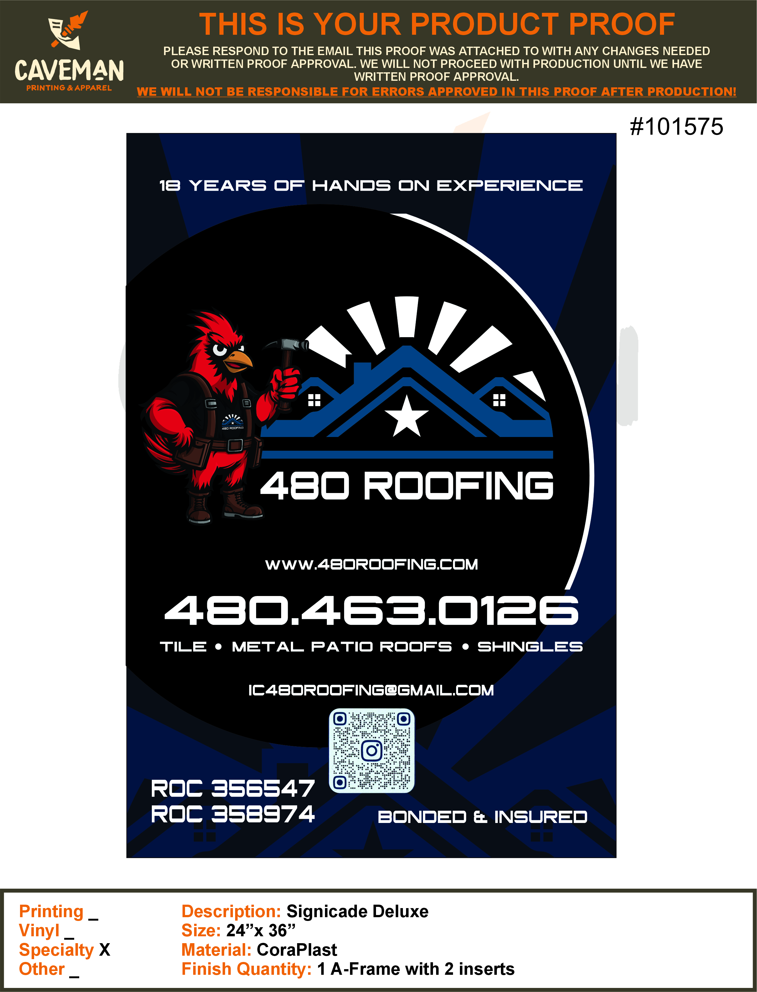 480 Roofing LLC Image