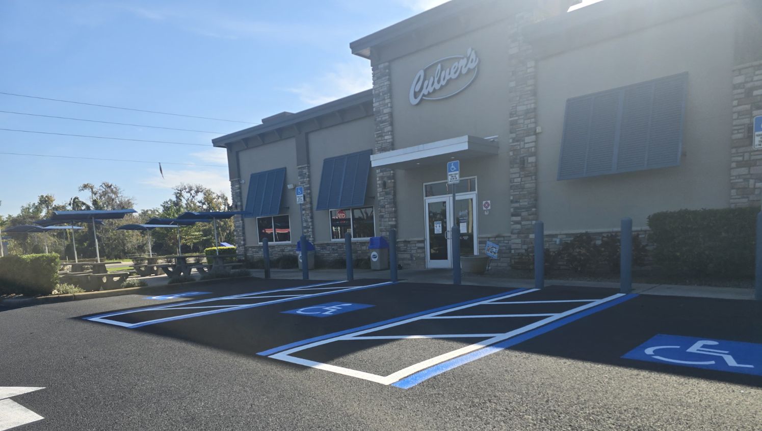 G-FORCE Parking Lot Striping of Tampa Image