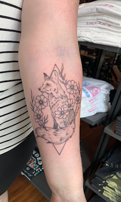 Branded Bear Tattoo Image