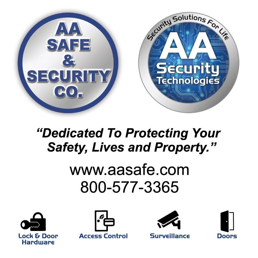 AA Safe & Security & AA Security Technologies Logo