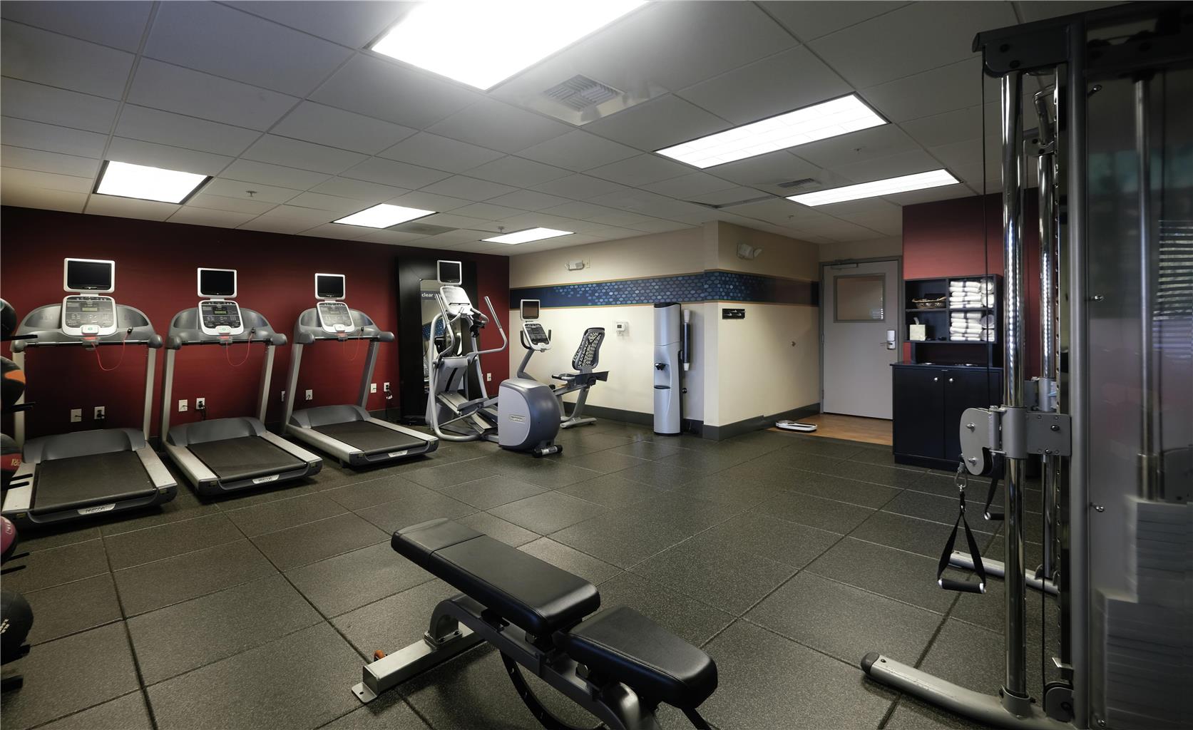 Health club fitness center gym