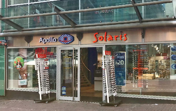 Bild 1 Apollo-Optik in Ulm