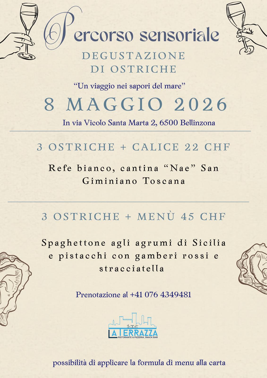 Sensorische Reise am 8. Mai – Austernverkostung!