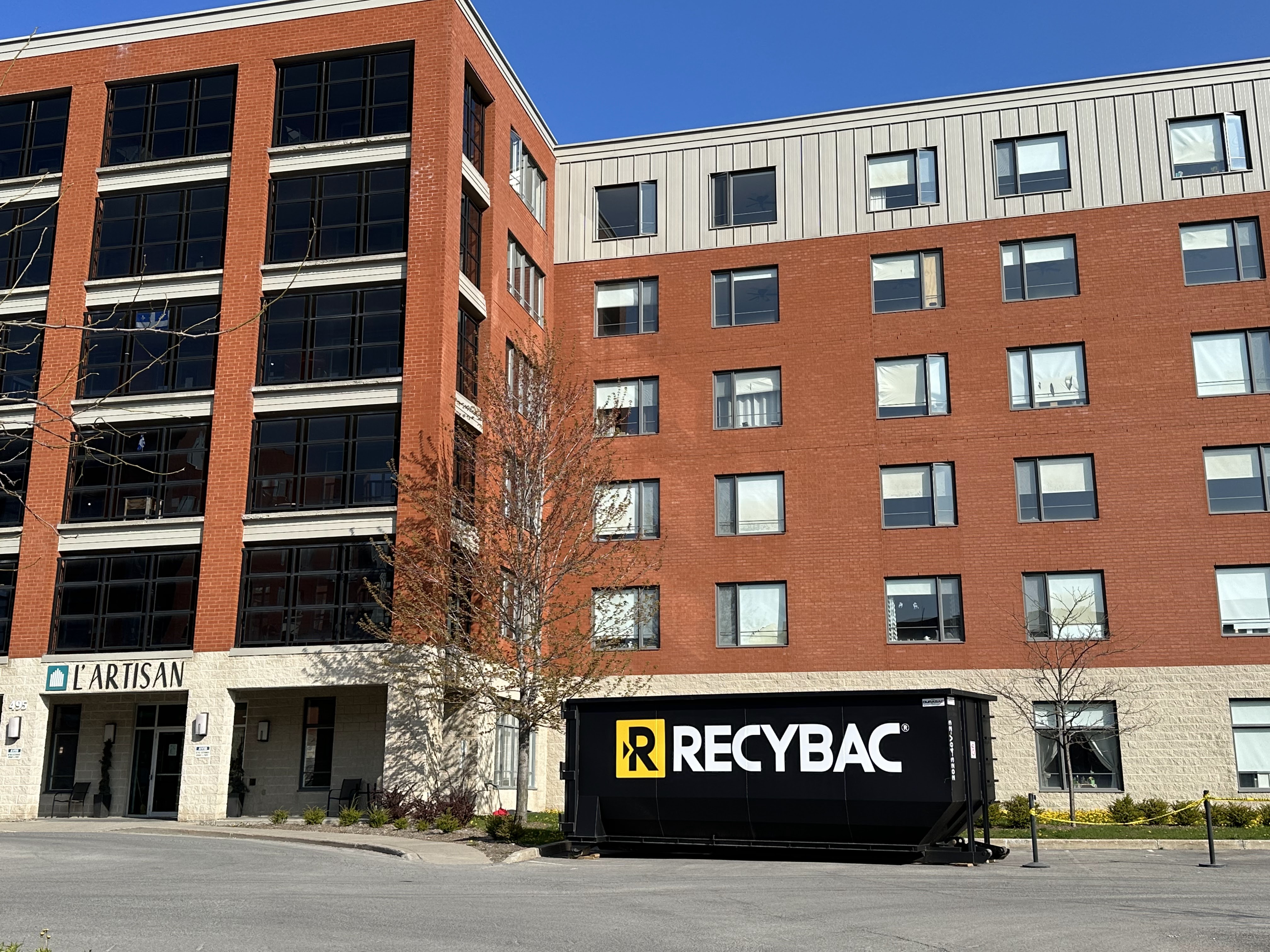 Images Location de conteneur RECYBAC Longueuil