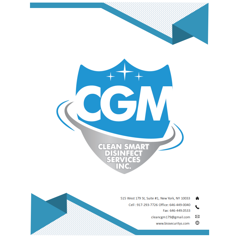 CGM Clean Smart Disinfect Services, Inc. Logo