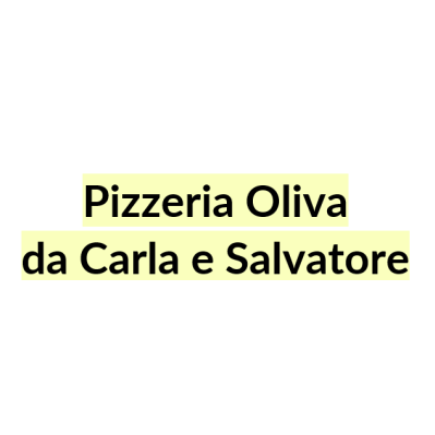 Pizzeria Oliva da Carla e Salvatore Logo