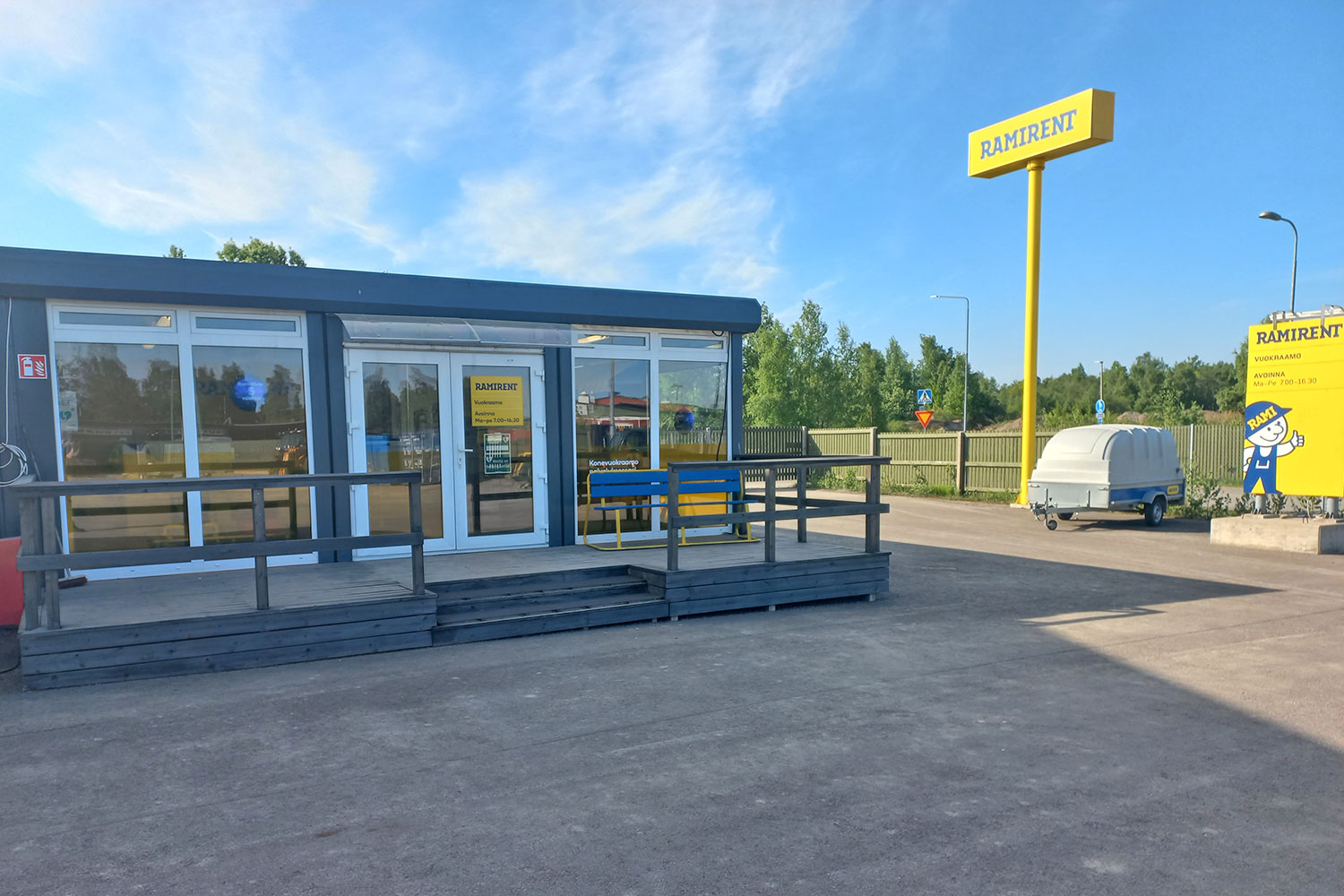 Images Ramirent konevuokraamo Raahe