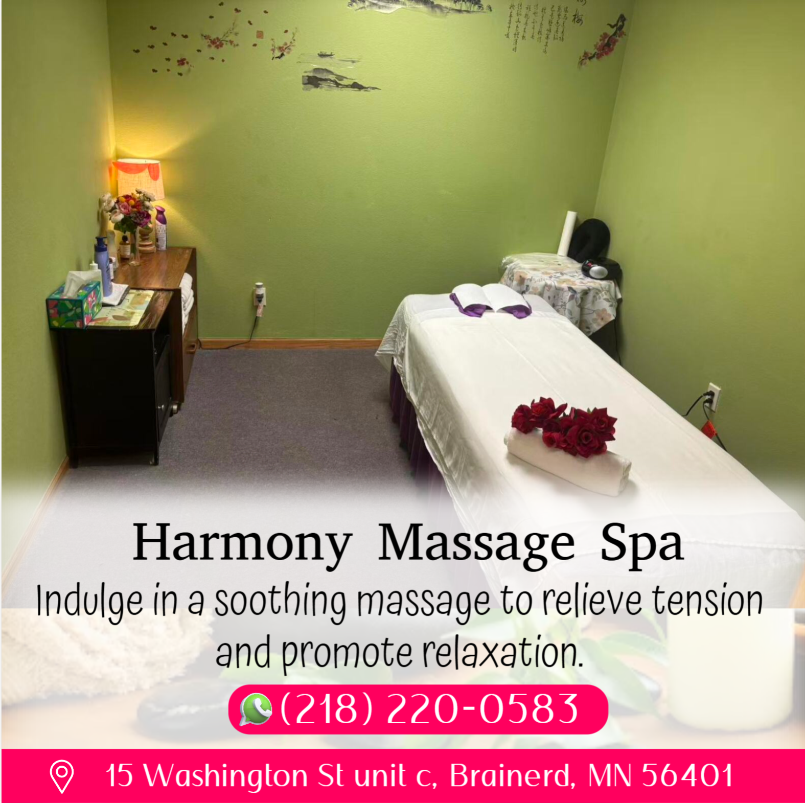 A traditional Swedish massage utilizing a system of techniques specially created to relax muscles by
applying pressure to increase oxygen flow through the body and release harmful toxins.