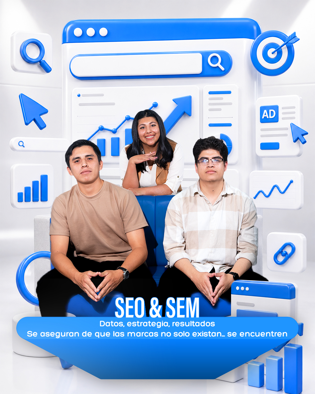 The SEO and SEM team at One Marketing Group helps businesses improve visibility, increase traffic, and grow online through search engine optimization and paid advertising.