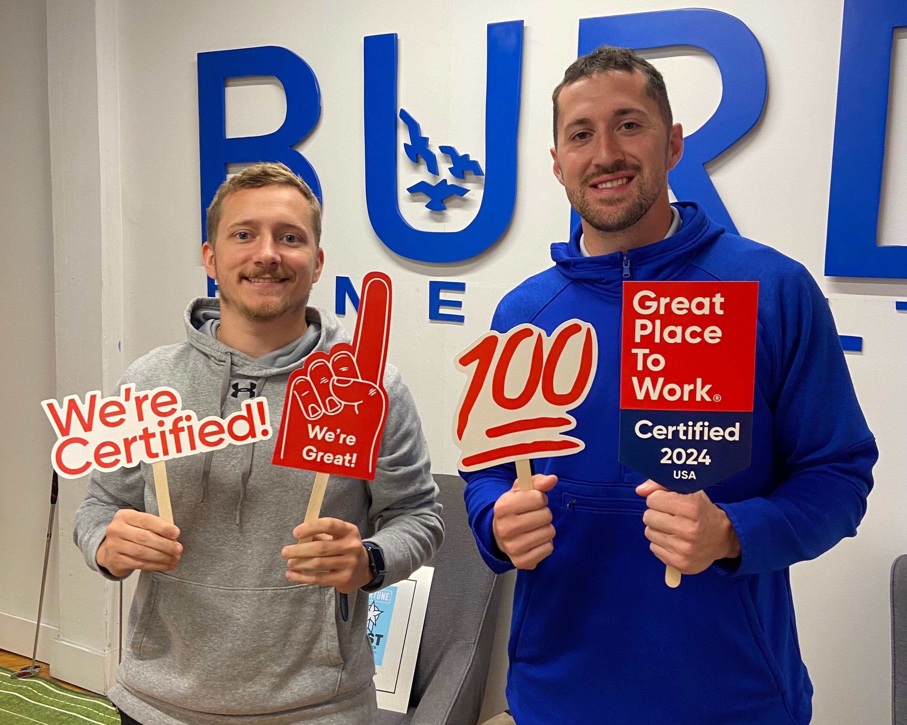 Great place to Work Certified and 33rd on Fortune's Best Workplaces in Health Care 2025