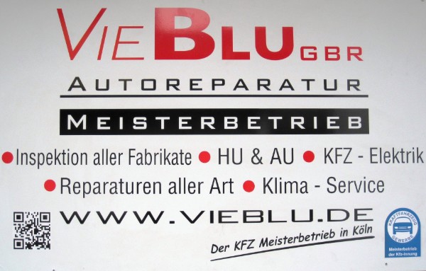 KFZ-Meisterbetrieb VieBlu GbR, Osterather Str.7 in Köln