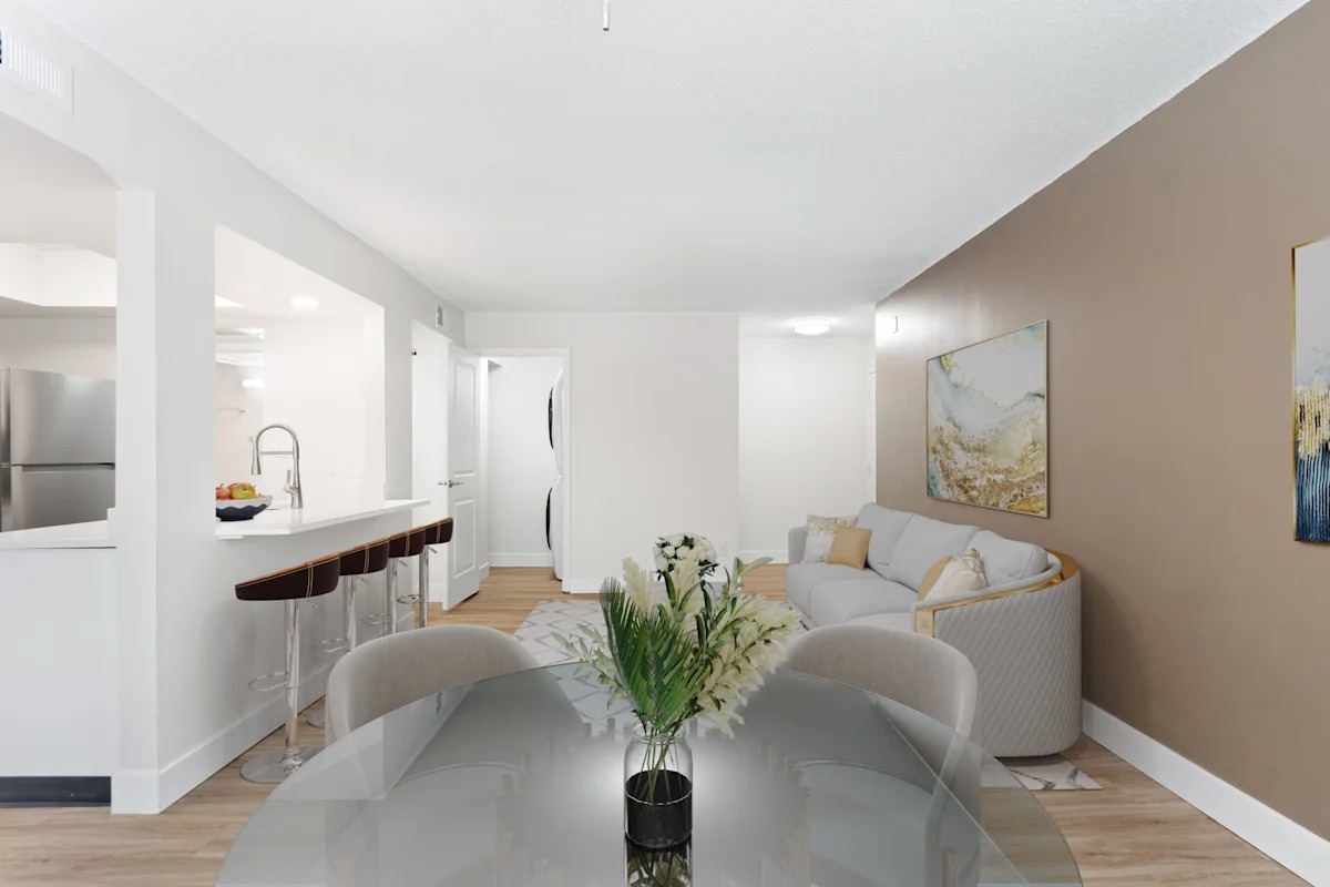 Living With Kitchen