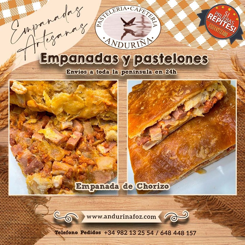 Pastelería Cafetería Anduriña Logo