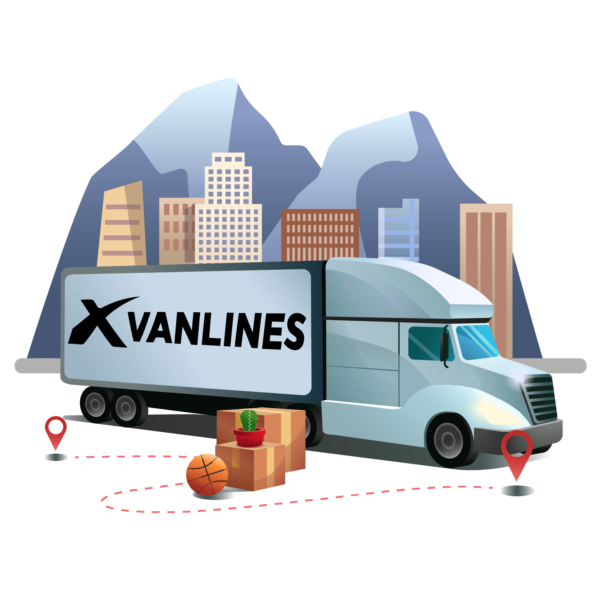 X Van Lines LLC Dallas (877)306-3555