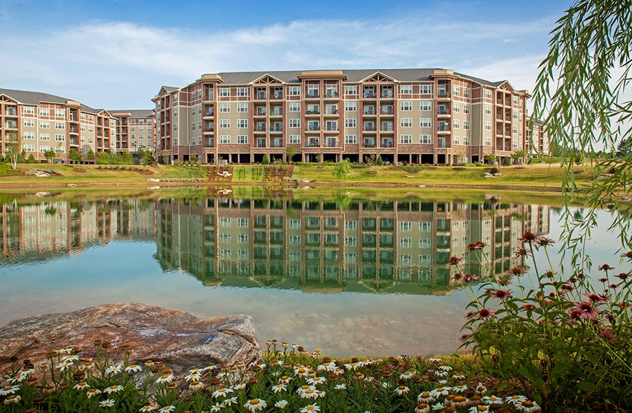 LangTree Lake Norman apartments with access to Lake Norman.