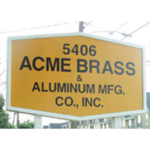 Acme Brass & Aluminum Manufacturing Logo