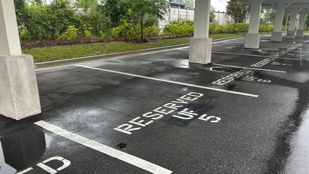 Images G-FORCE Parking Lot Striping of Jacksonville