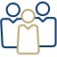 Family of three icon.