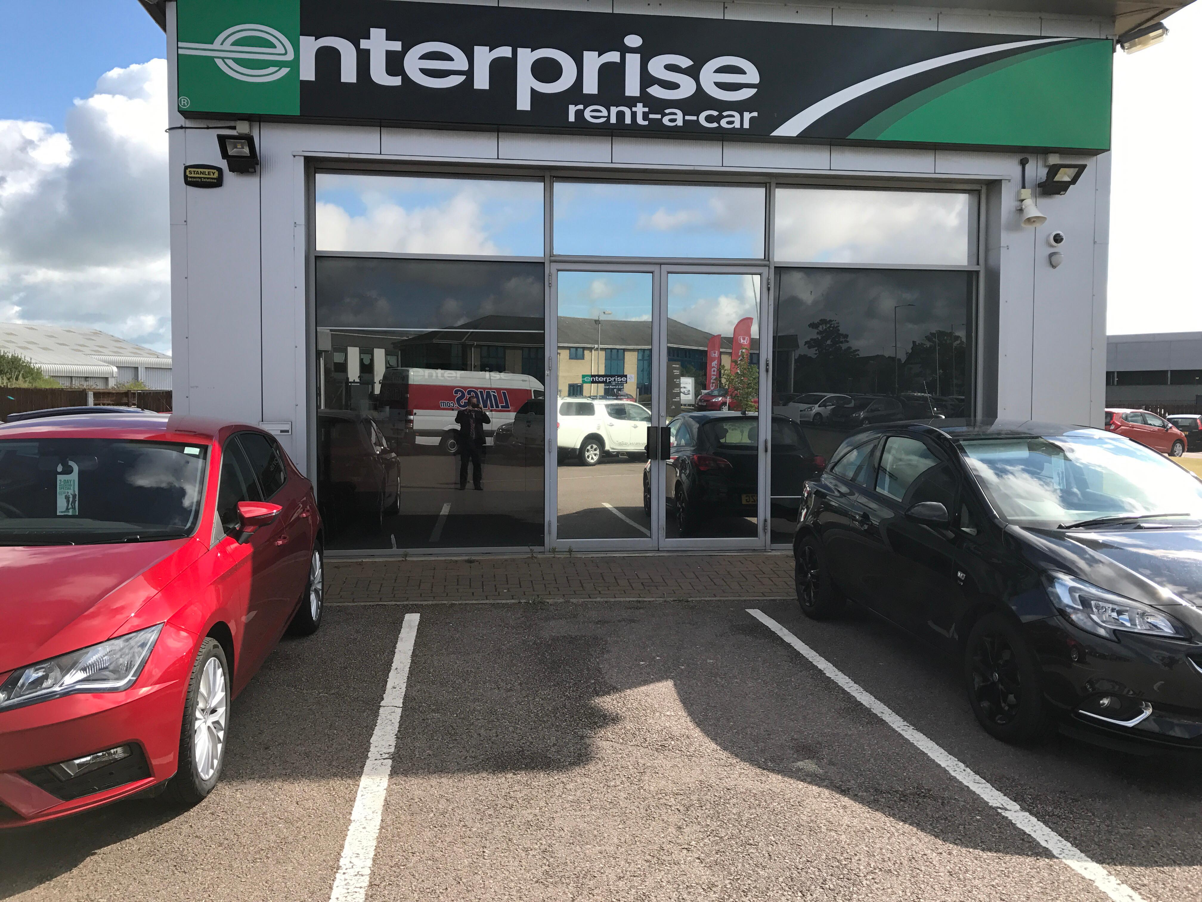 Enterprise Lowestoft Branch entrance Enterprise Car & Van Hire - Lowestoft Lowestoft 01502 531400
