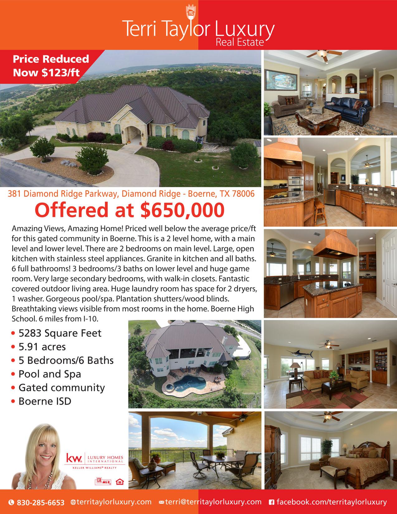 Terri Taylor Luxury Real Estate KW Luxury International