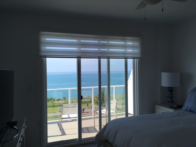 DUAL SHADE ON PATIO DOOR Budget Blinds of Port Perry Blackstock (905)213-2583