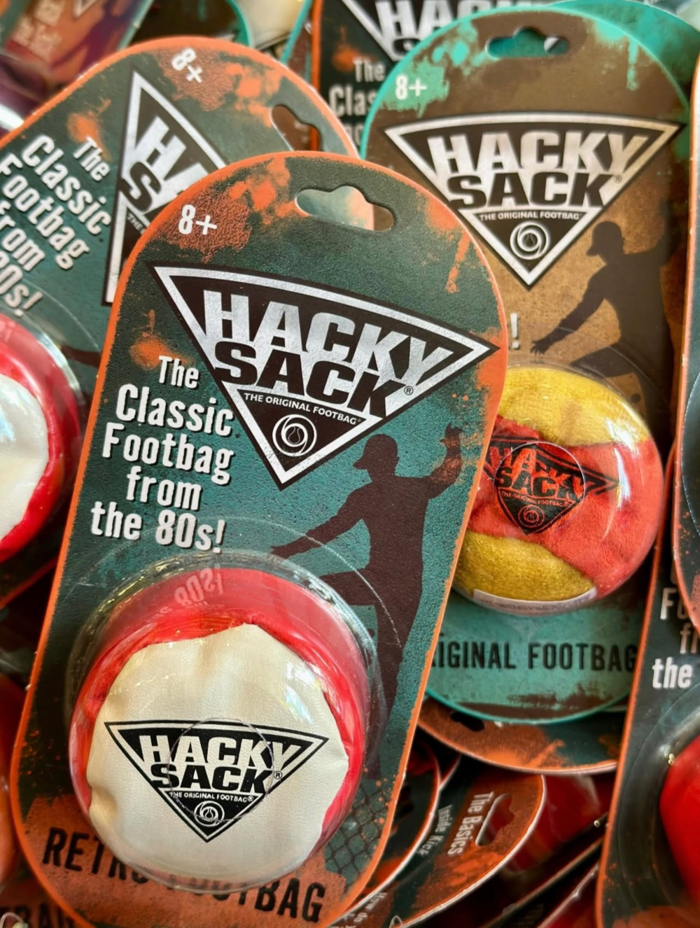 Hacky Sacks are back! Relive the fun with this classic footbag, perfect for summer adventures, screen-free play, and friendly competitions. Stop by Lil' Norway and grab yours while supplies last!