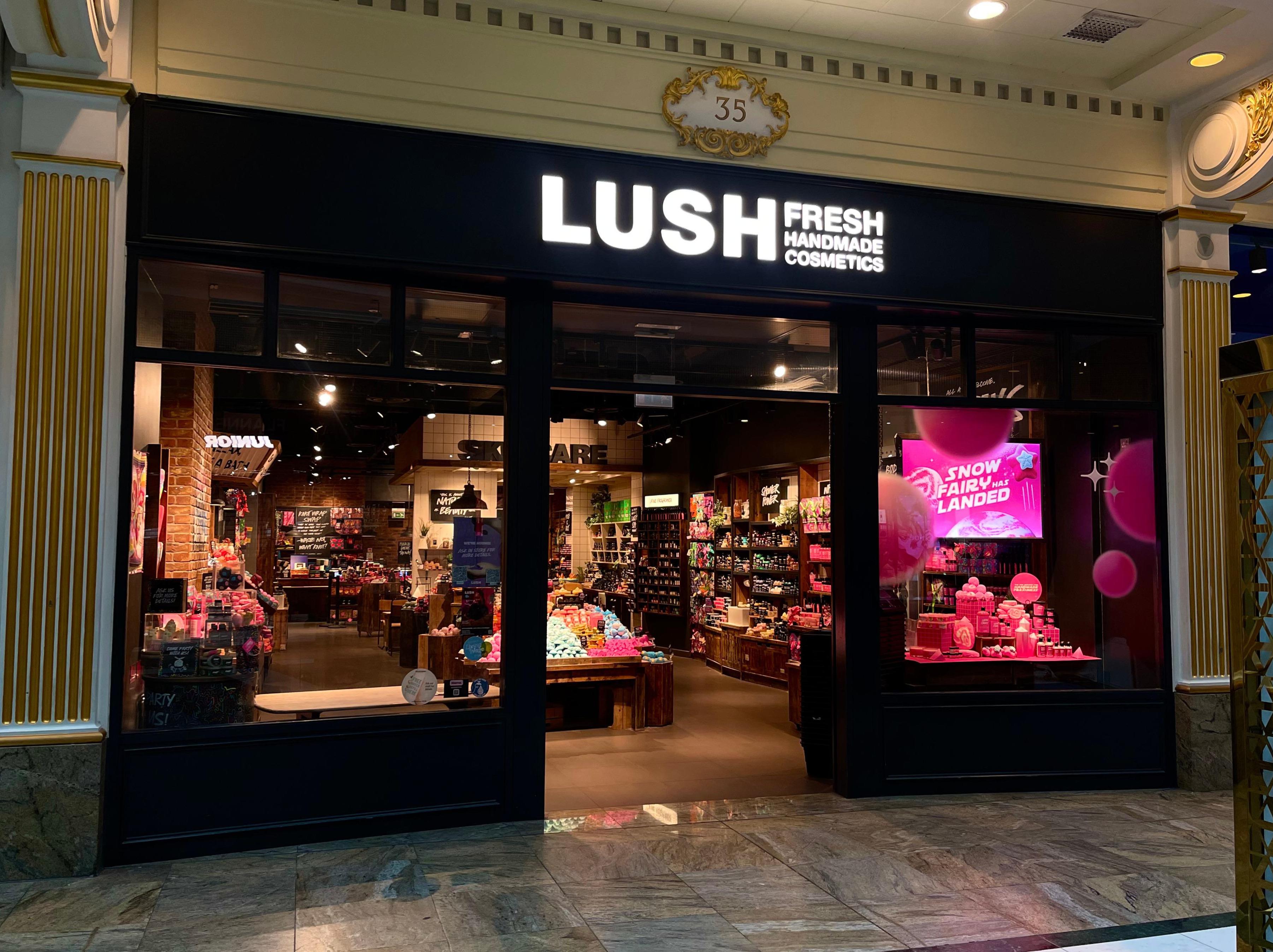 Images Lush Cosmetics Manchester Trafford Centre