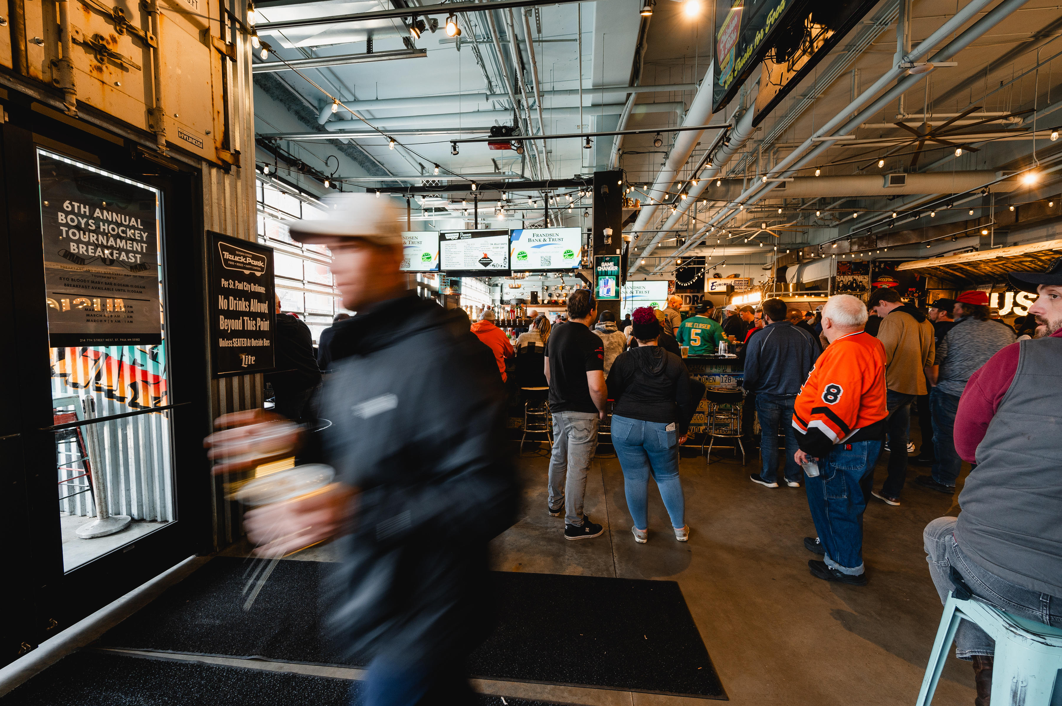 Truck Park is a great place to come for Food and Drinks before or after any event at the Xcel Energy Center