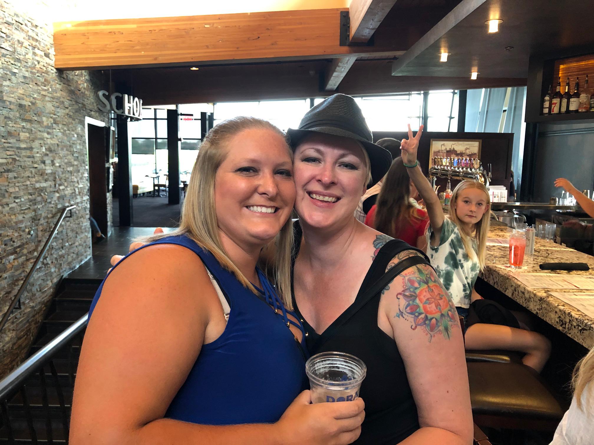 Fun with friends at Moerlein