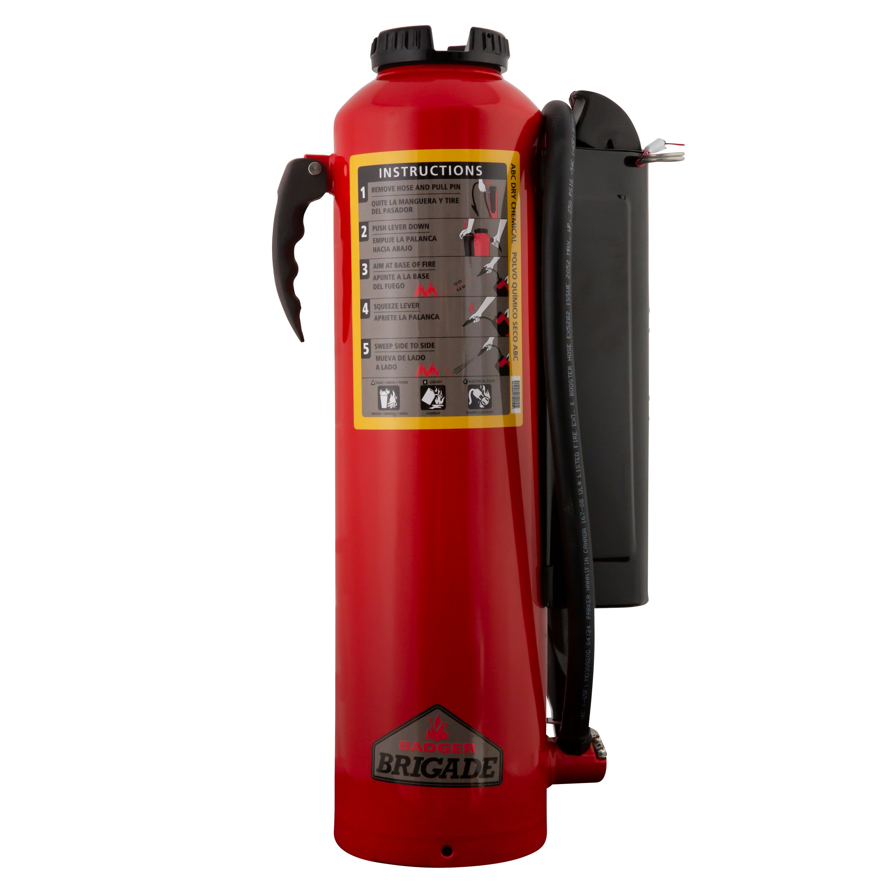 Brigade Carbon Dioxide, Cartridge-Operated Fire Extinguisher B-10