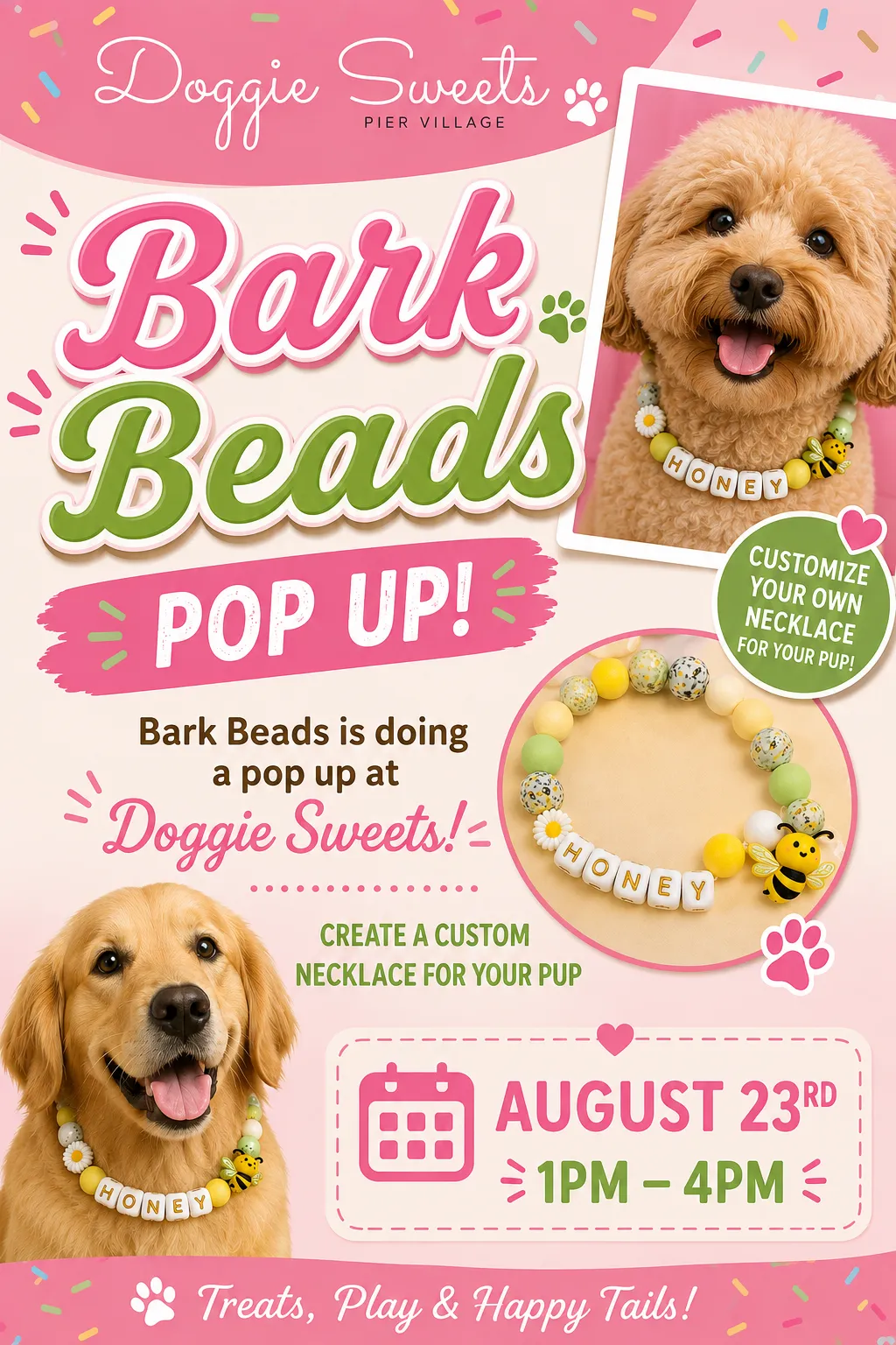 Image of Local Pet Event CAFE EVENT: Bark Beads Nearby