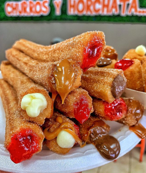 Churrito Loco- filled churros