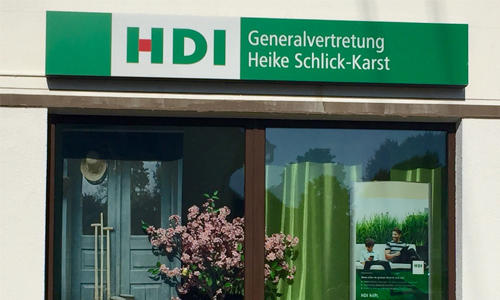 HDI Versicherungen Heike Schlick-Karst Agentur von außen