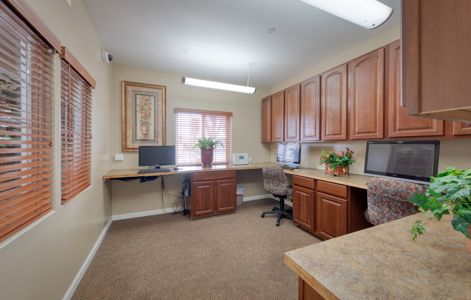 Business Center at Hayward Village Senior Apartments in Hayward, CA